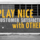 customer satisfaction play nice with others