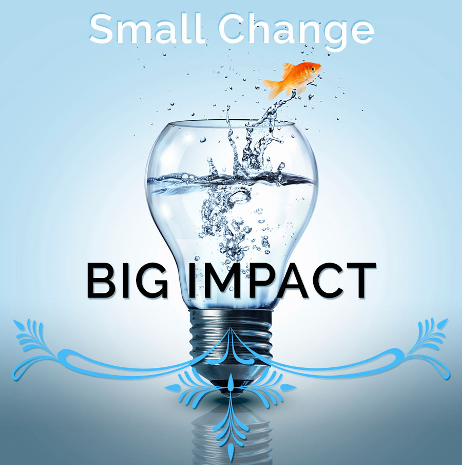 small change has big impact