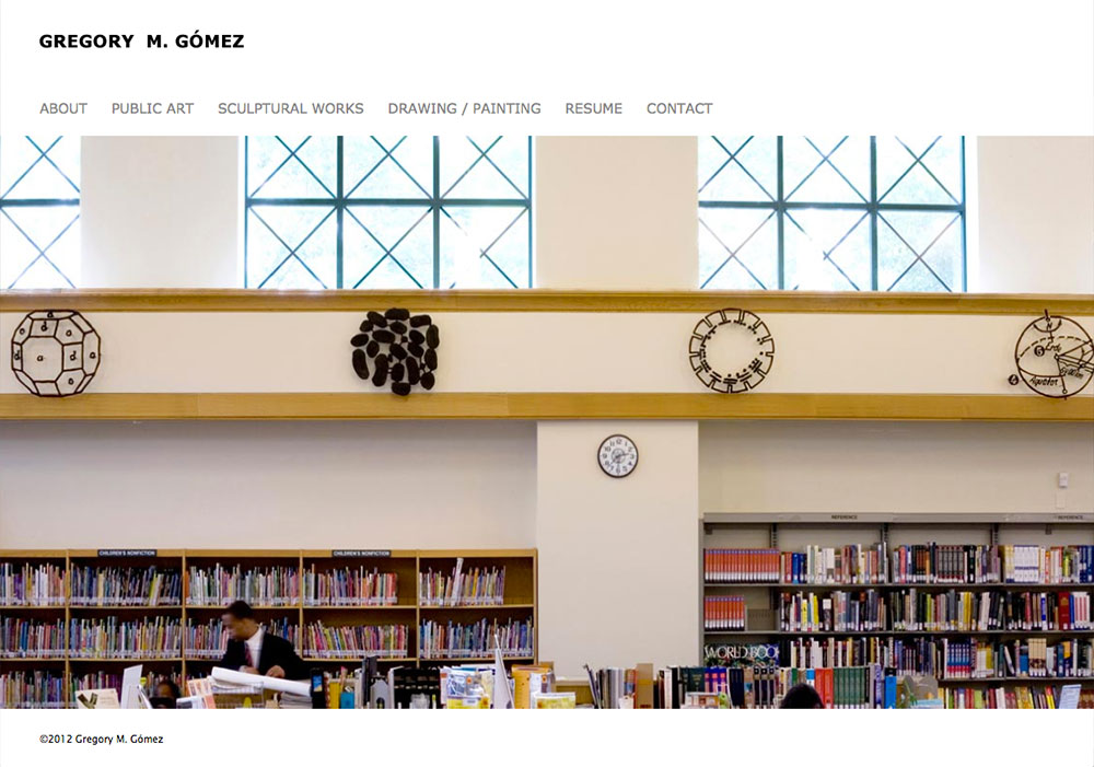 Gregory Gomez Site Screen
